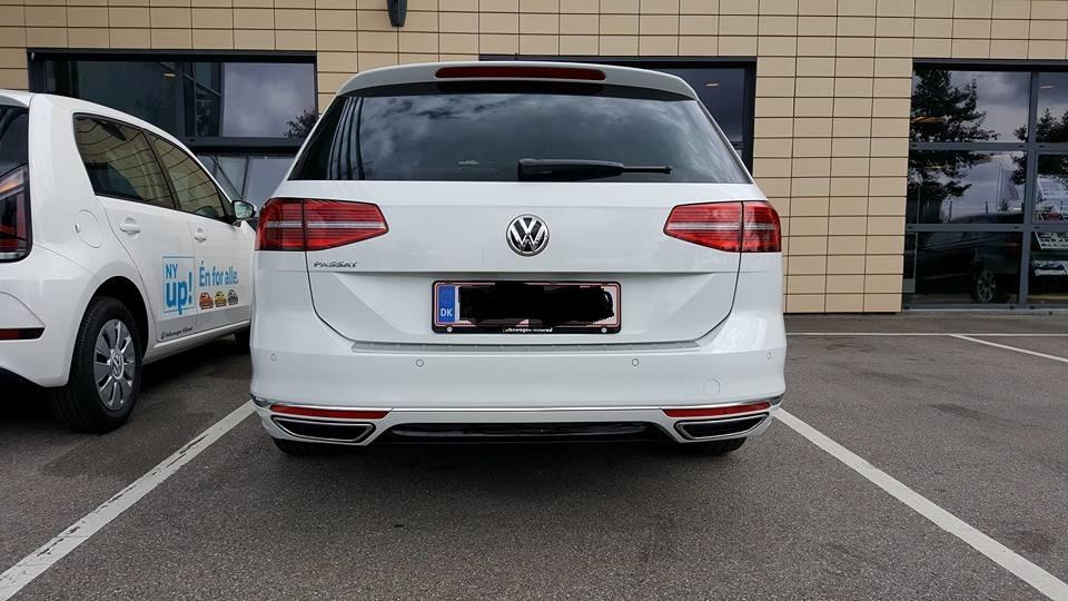 VW Passat Variant, Highline plus (Solgt) - R-Line original diffuser monteret hos VW. billede 18