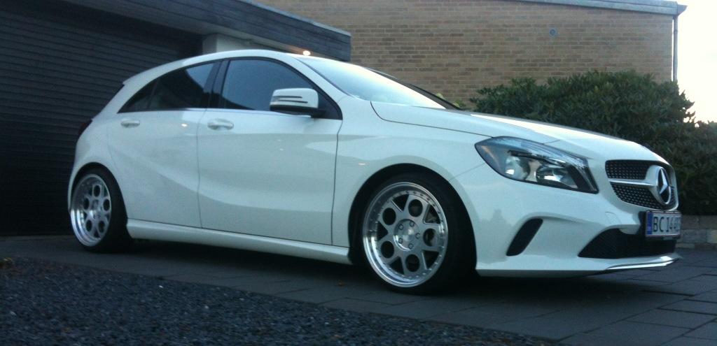 Mercedes Benz A180d - H&R - Ispiri CSR4 billede 2