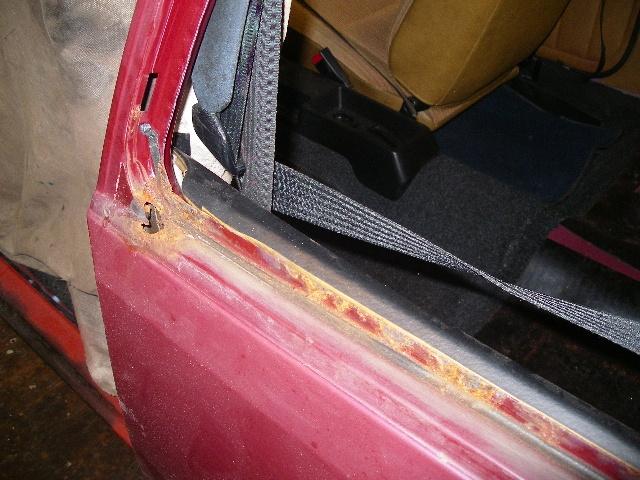 Opel Rekord E1 - rust arbejdet begyndt  billede 4