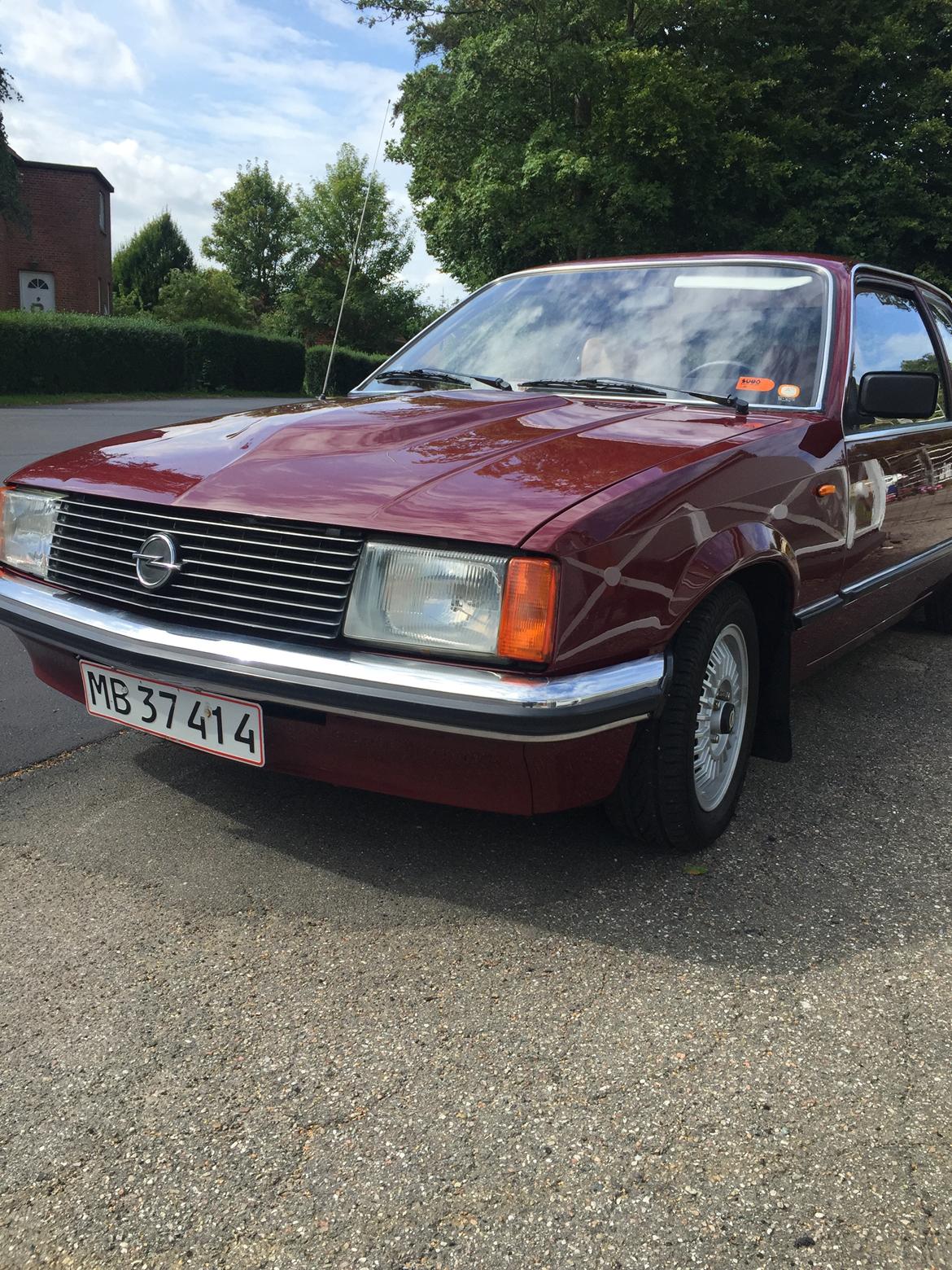 Opel Rekord E1 - endelig færdig og sænket  billede 13