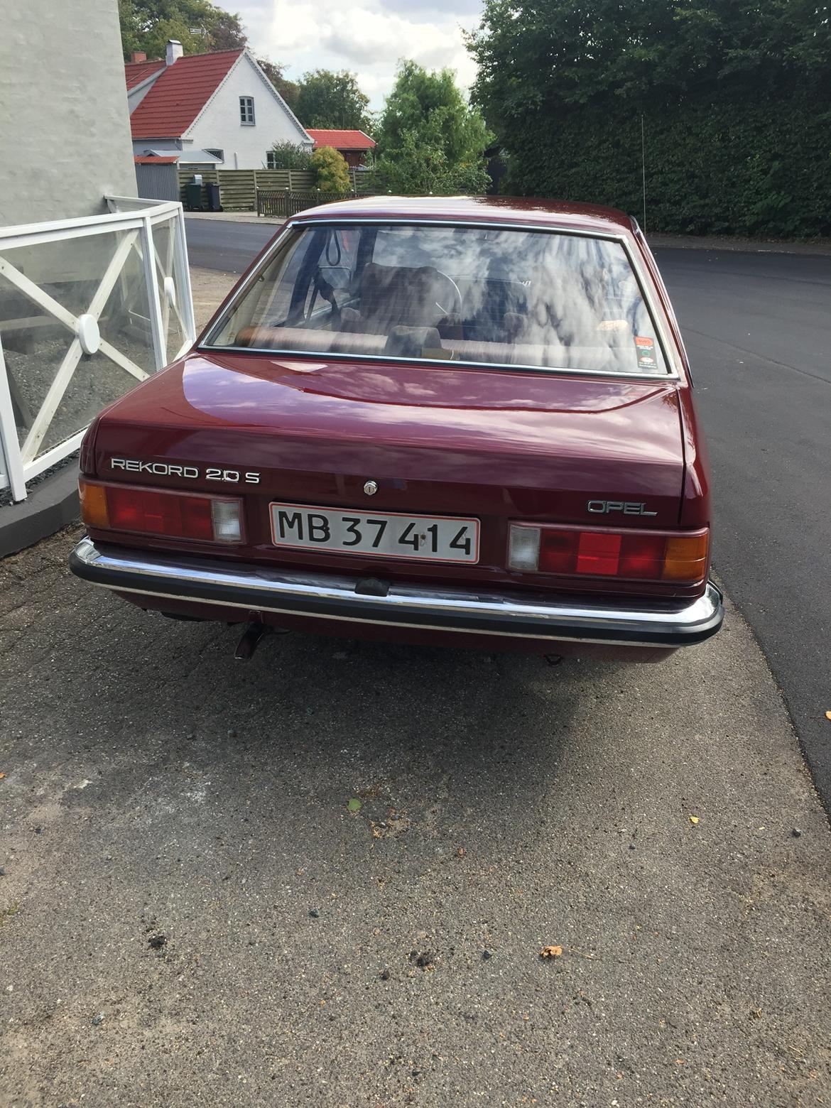 Opel Rekord E1 - originale numreplade fra 1979 billede 14