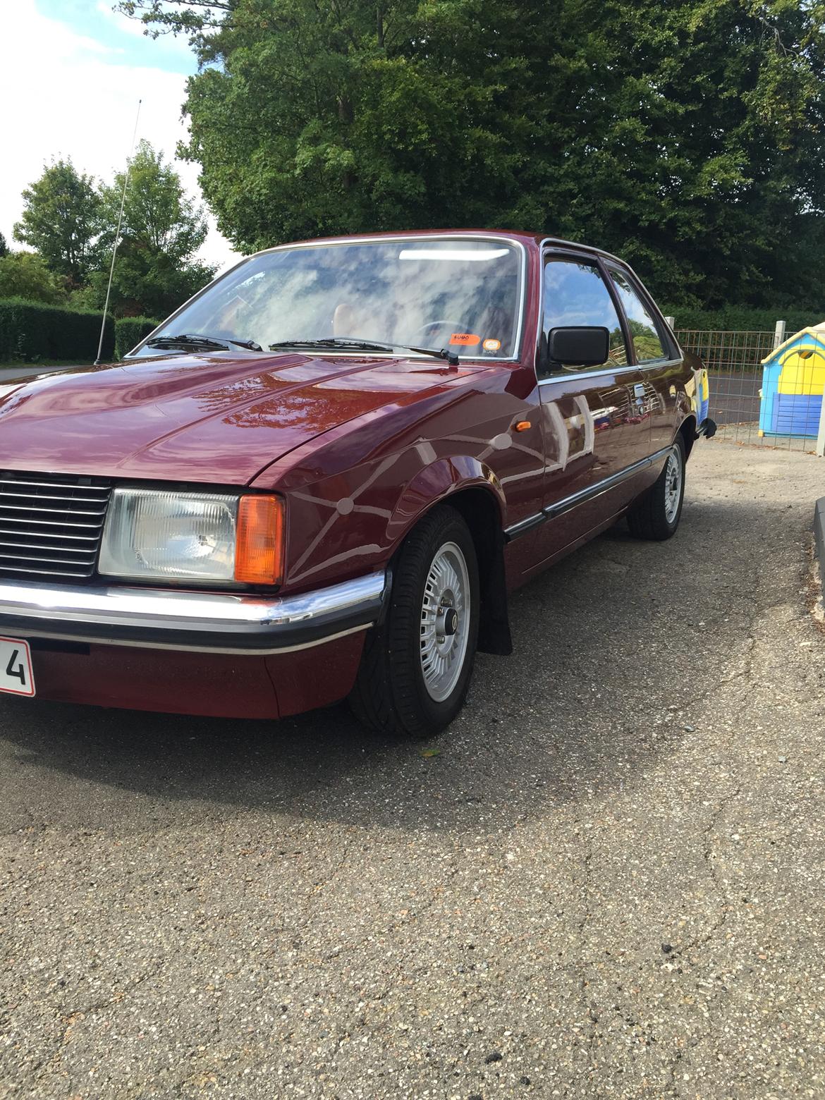 Opel Rekord E1 - nydelig er hun blevet og stadig original  billede 19