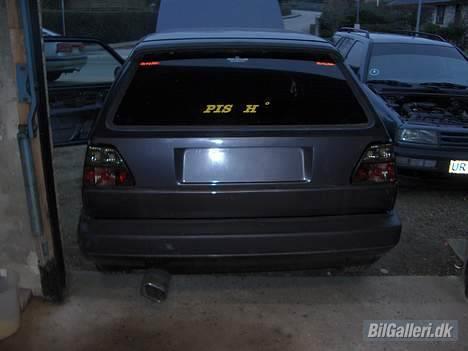 VW Golf II Gti 16v.solgt - Et billede af mine nye baglygter "black crystal" billede 8