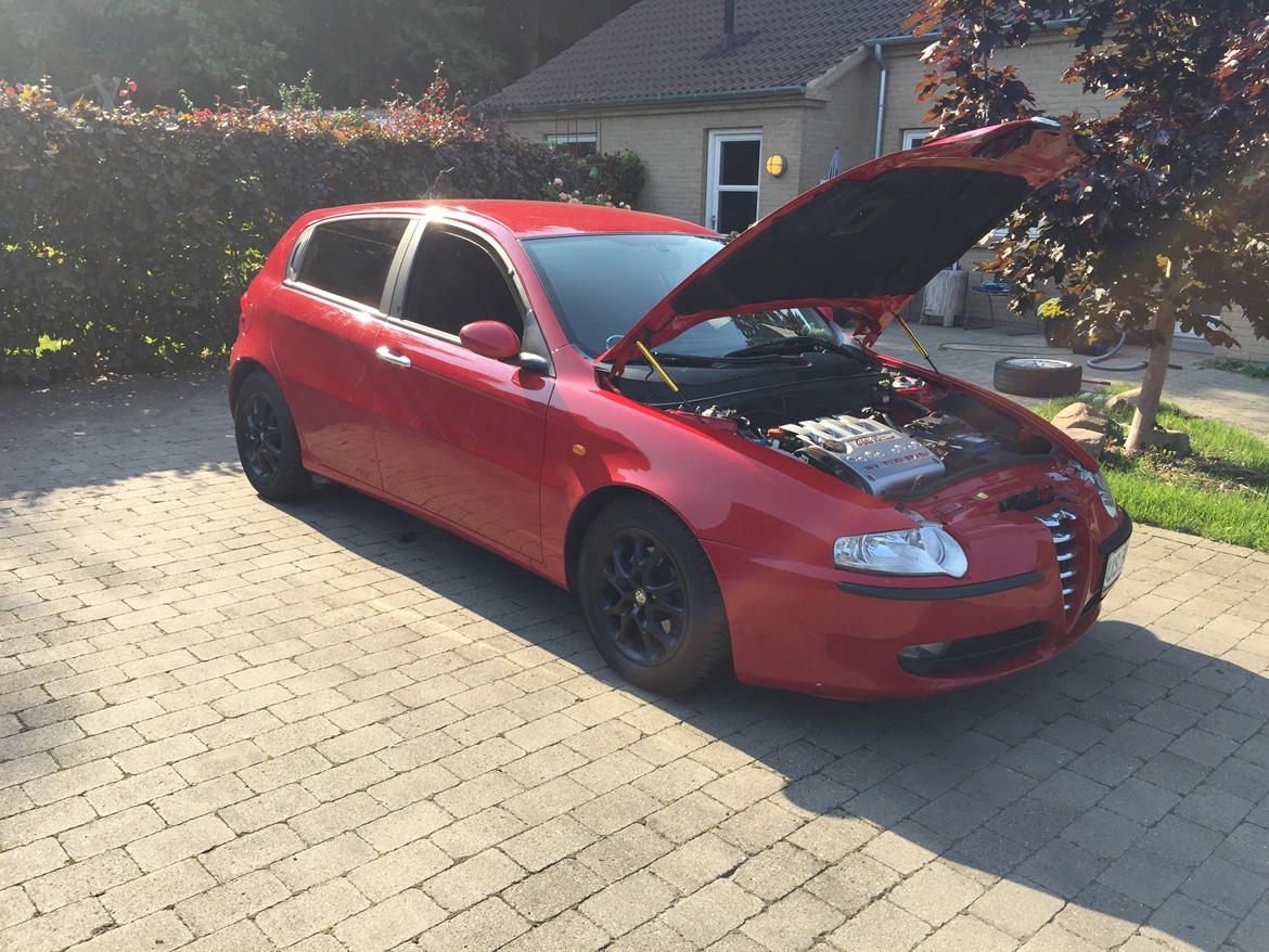 Alfa Romeo 147 Lusso  - Så blev vinterhjulene sorte billede 15