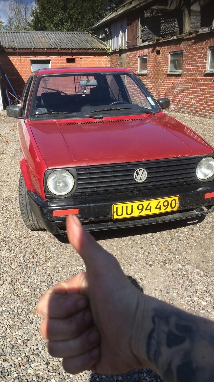 VW Golf 2 turbo diesel billede 7