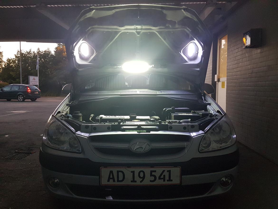 Hyundai Getz 1,6 - 16v 2006 (SOLGT)  - 100% vandtæt 5730 led aluminium striplys med kontakt billede 19