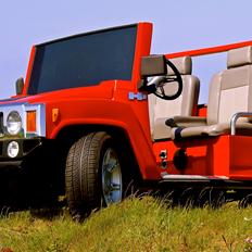Hummer Bellier.  Mini Hummer H3, Elbil ( golfvogn).