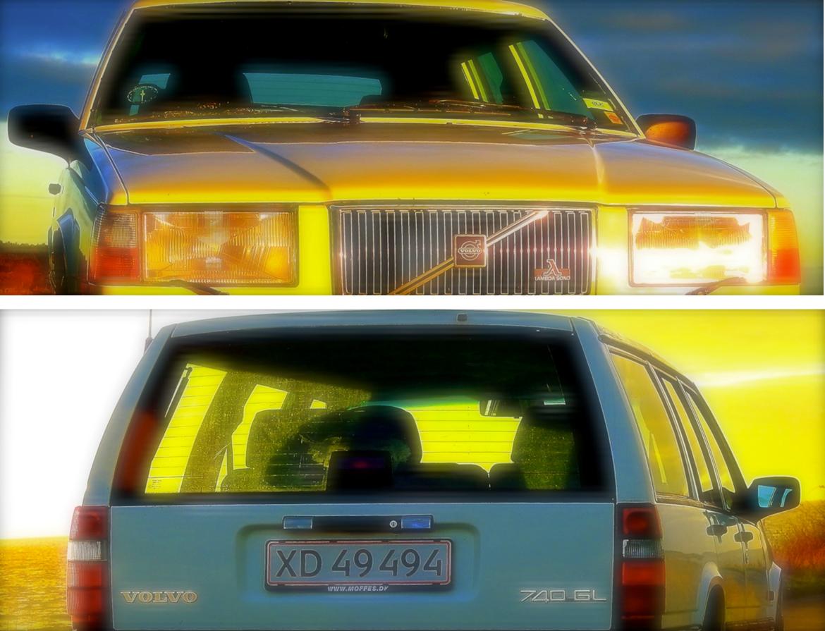 Volvo 740 GL Stationcar (5 dørs) billede 8