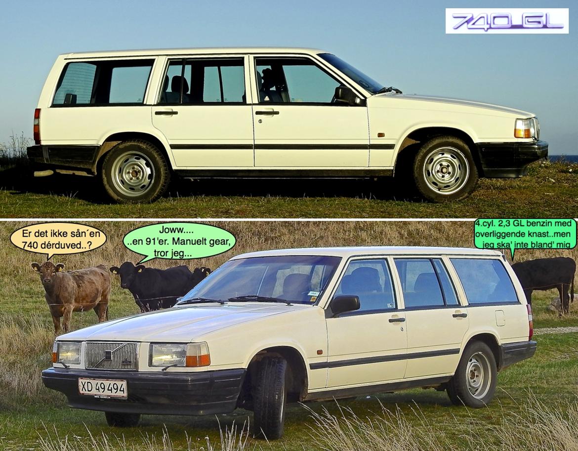 Volvo 740 GL Stationcar (5 dørs) billede 1