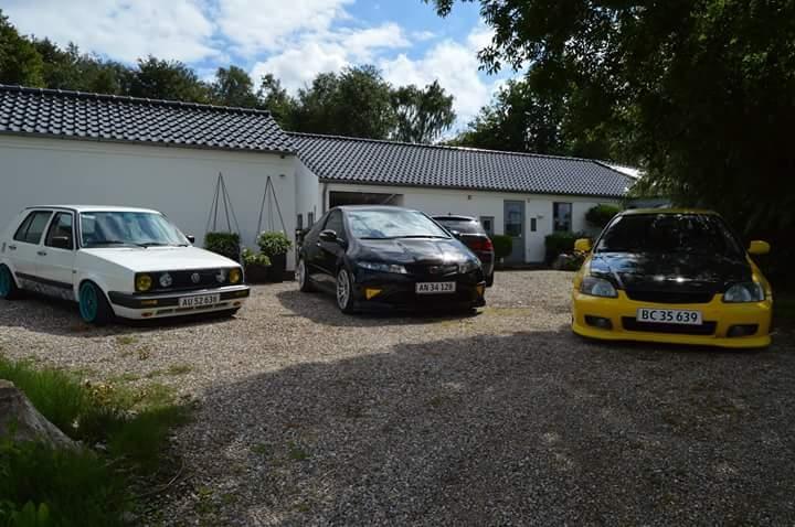 Honda Civic EK B18 - Sammen med de 2 andre biler. billede 4