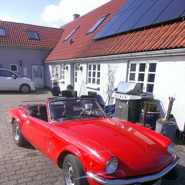 Triumph spitfire mk IV billede 1