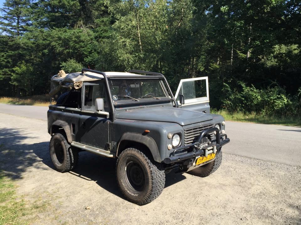 Land Rover 90 V8 softtop - Som jeg købte Rover'n billede 20