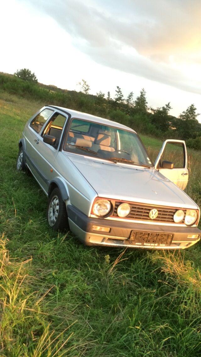 VW golf 2 (vintervognen) - da jeg lige havede købt den billede 9