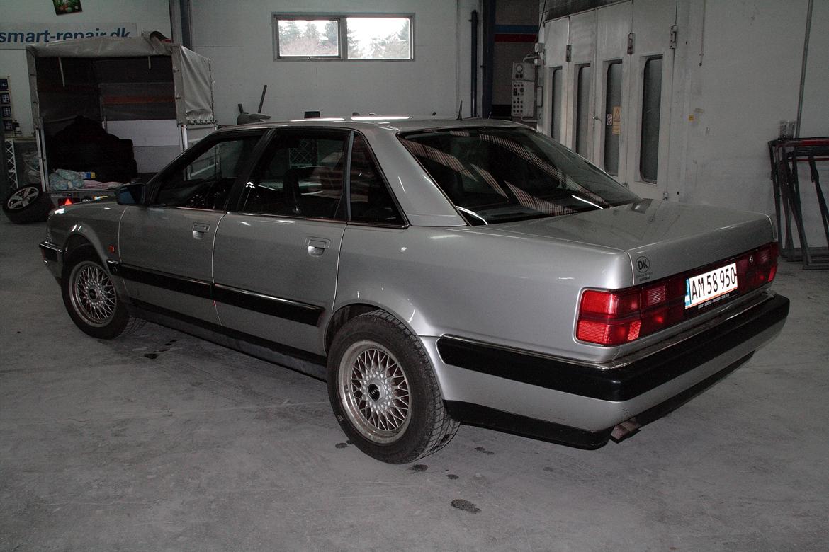 Audi V8 Quattro (Vinterbil) - Efter den første vask :-) billede 5