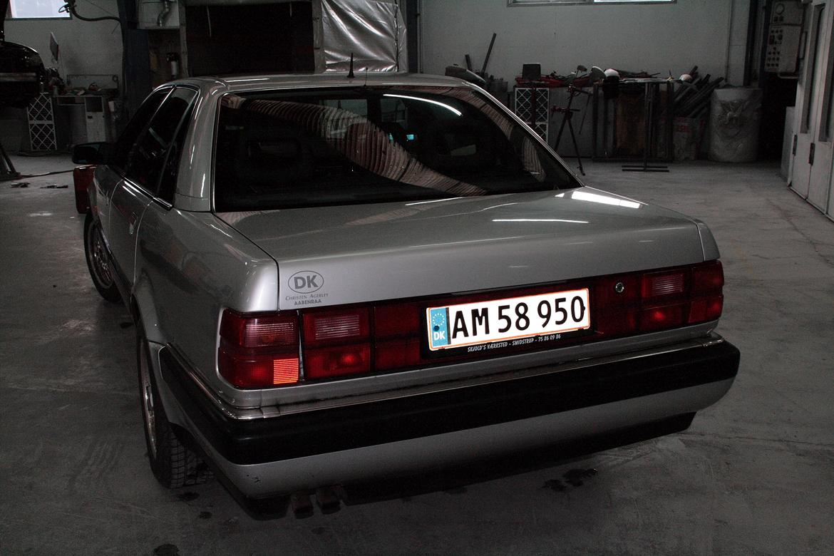 Audi V8 Quattro (Vinterbil) - Efter den første vask :-) billede 4