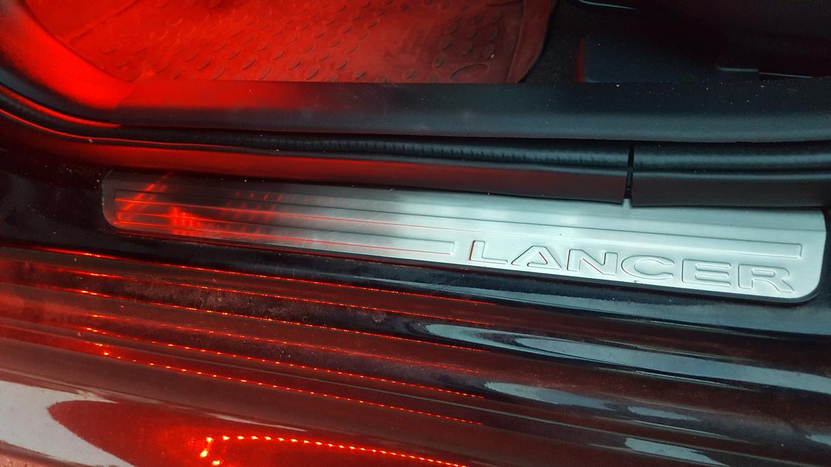 Mitsubishi Lancer Sportback - Original Mitsubishi Lancer indstigningsliste. billede 12