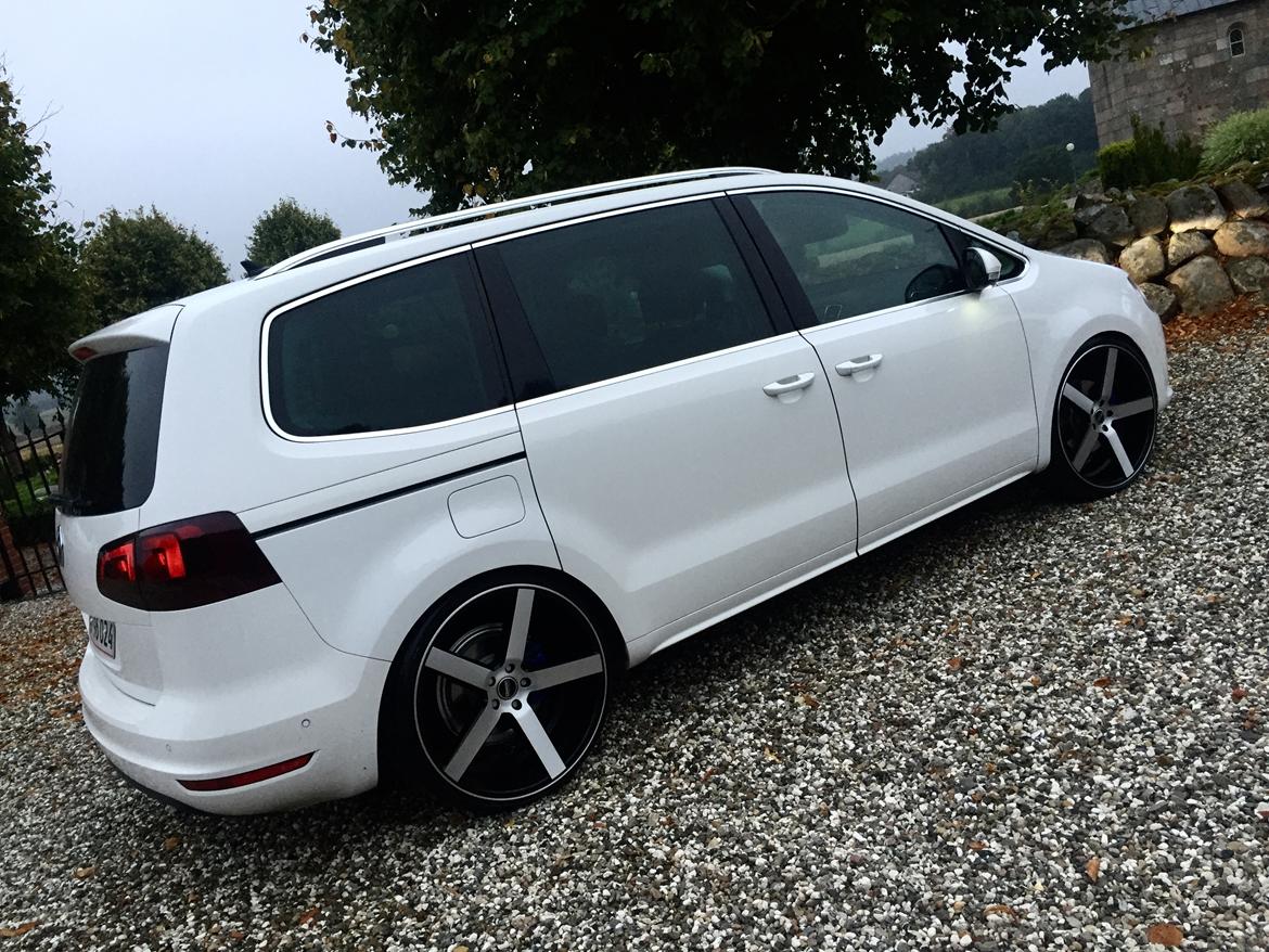 VW Sharan 7N Highline - Alpine Freestyle og 22" :)  - På 22" Cruise, 9" foran og 10" bagpå billede 3