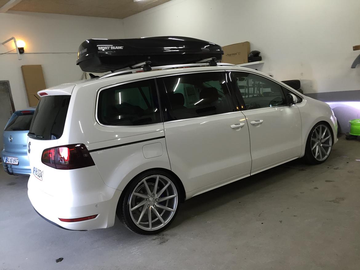 VW Sharan 7N Highline - Alpine Freestyle og 22" :)  - Ferieklar på 20" CVT billede 11