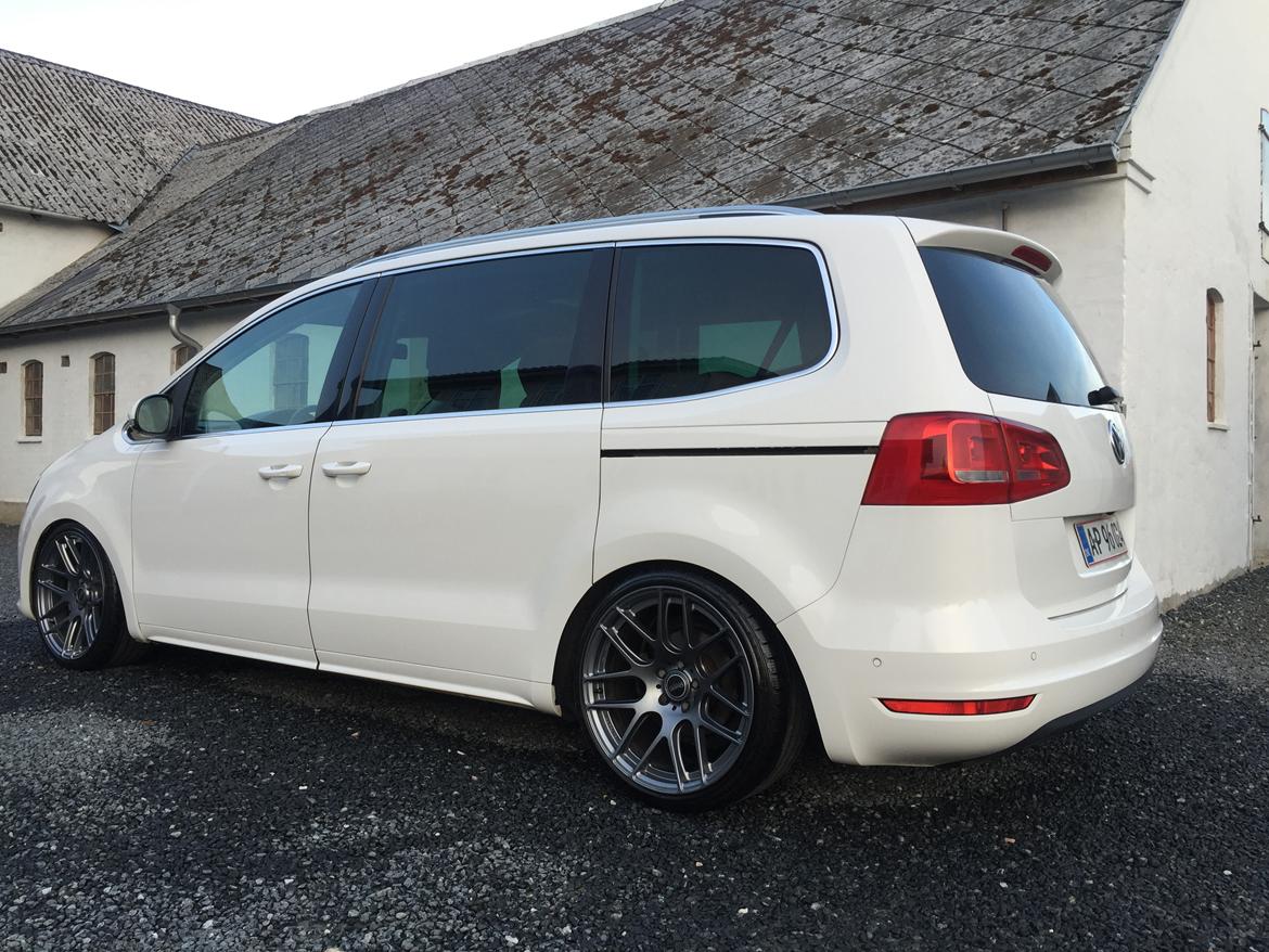 VW Sharan 7N Highline - Alpine Freestyle og 22" :)  - Vintermode på 19" Caribien billede 13