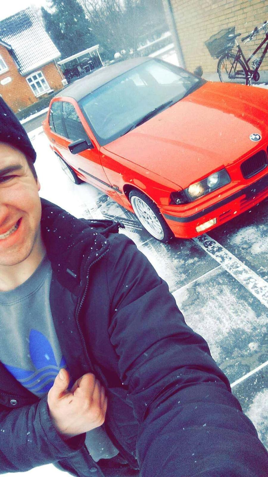 BMW e36 320i - den glade ejer og bilen. billede 14