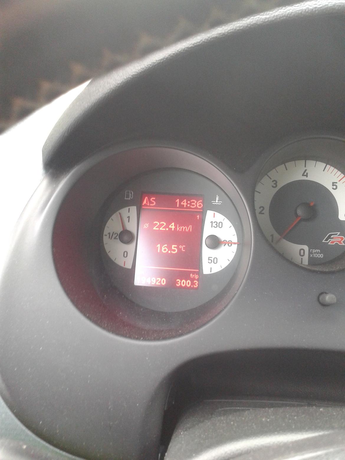 Seat Altea 2,0 TDI FR "Hvide skiver" billede 14