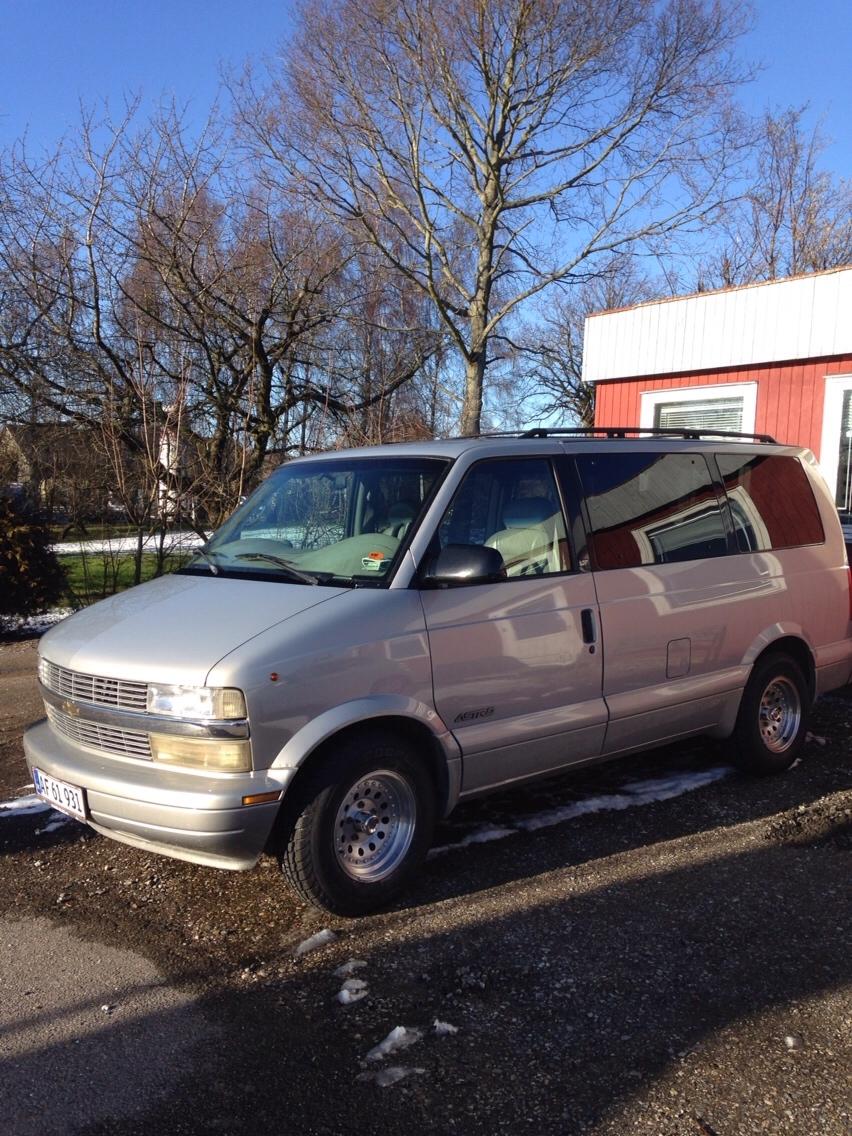 Chevrolet Astro LT ,7 pers alm hvide plader.! billede 9