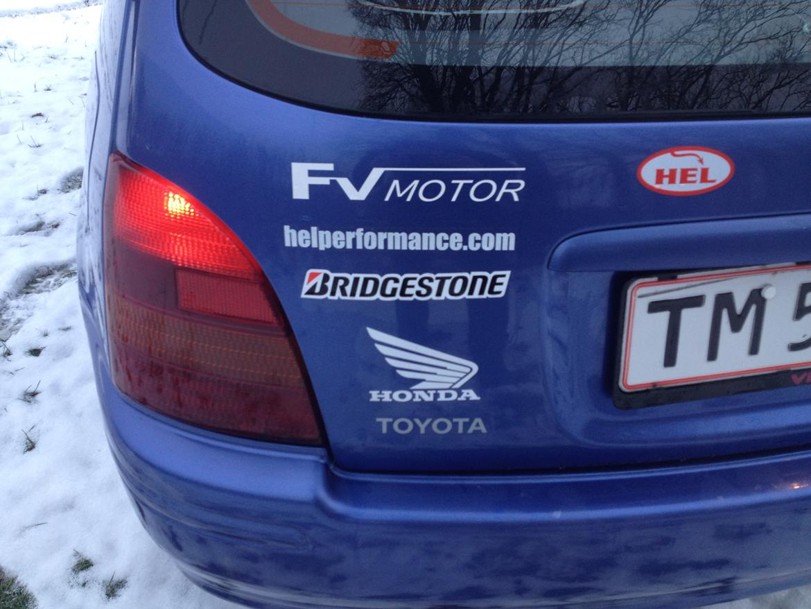 Toyota Starlet 1,3 Xli billede 8