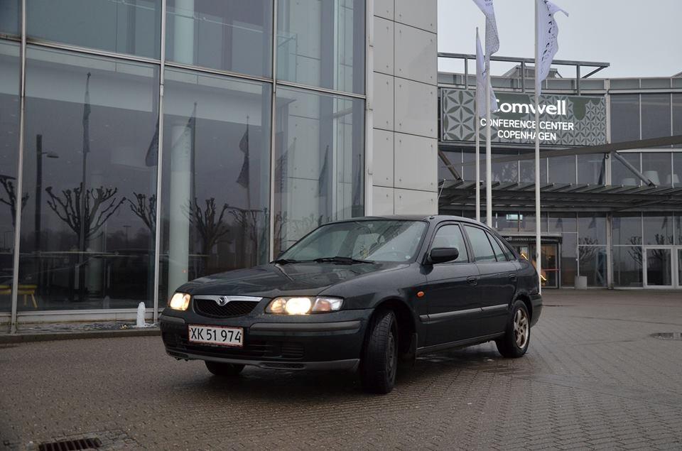 Mazda 626           (Mazzi)  - Mazzi troede hun skulle til Bilmesse ved Bellacenteret ;p billede 1