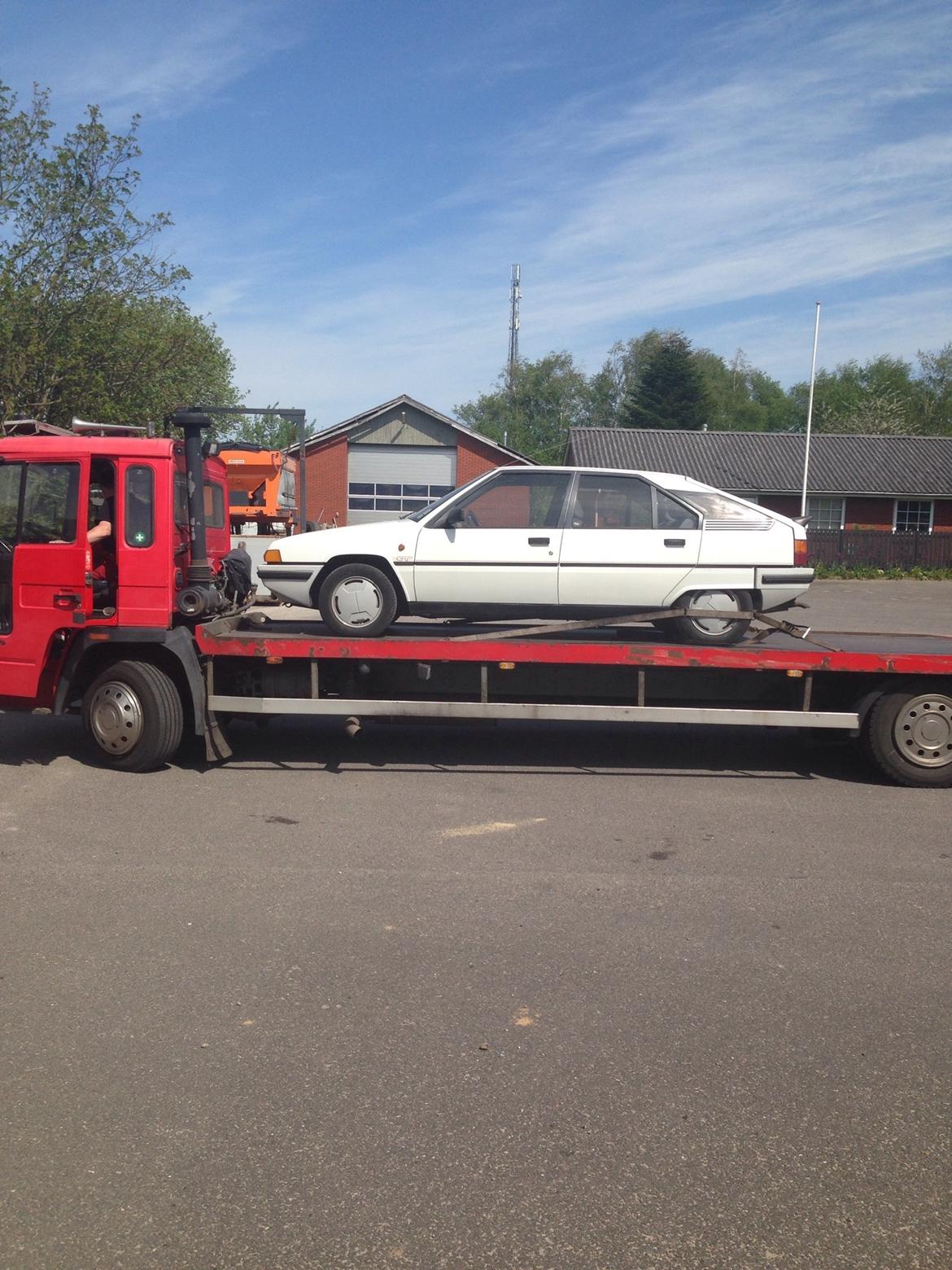 Citroën bx 19 gt - på vejen hjem med bilen billede 1