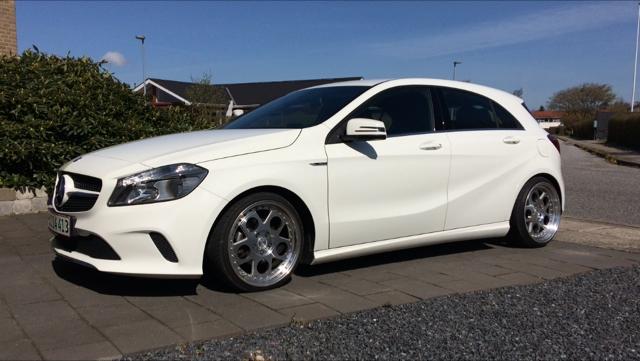 Mercedes Benz A180d - H&R - Ispiri CSR4 billede 1