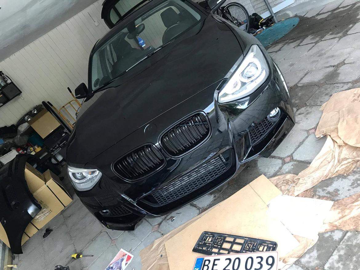 BMW f20 116d   - efter opgradering af fronten billede 1