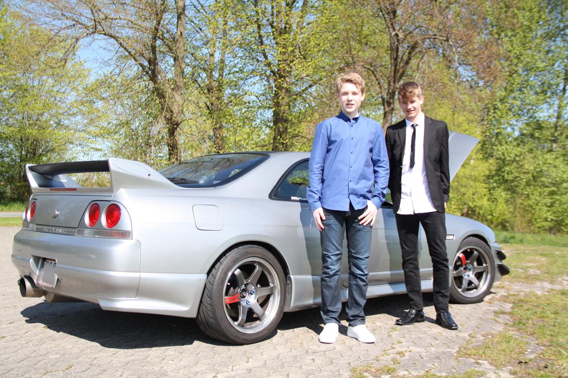 Nissan Skyline R33 GTS-T - To glade konfirmander  billede 9