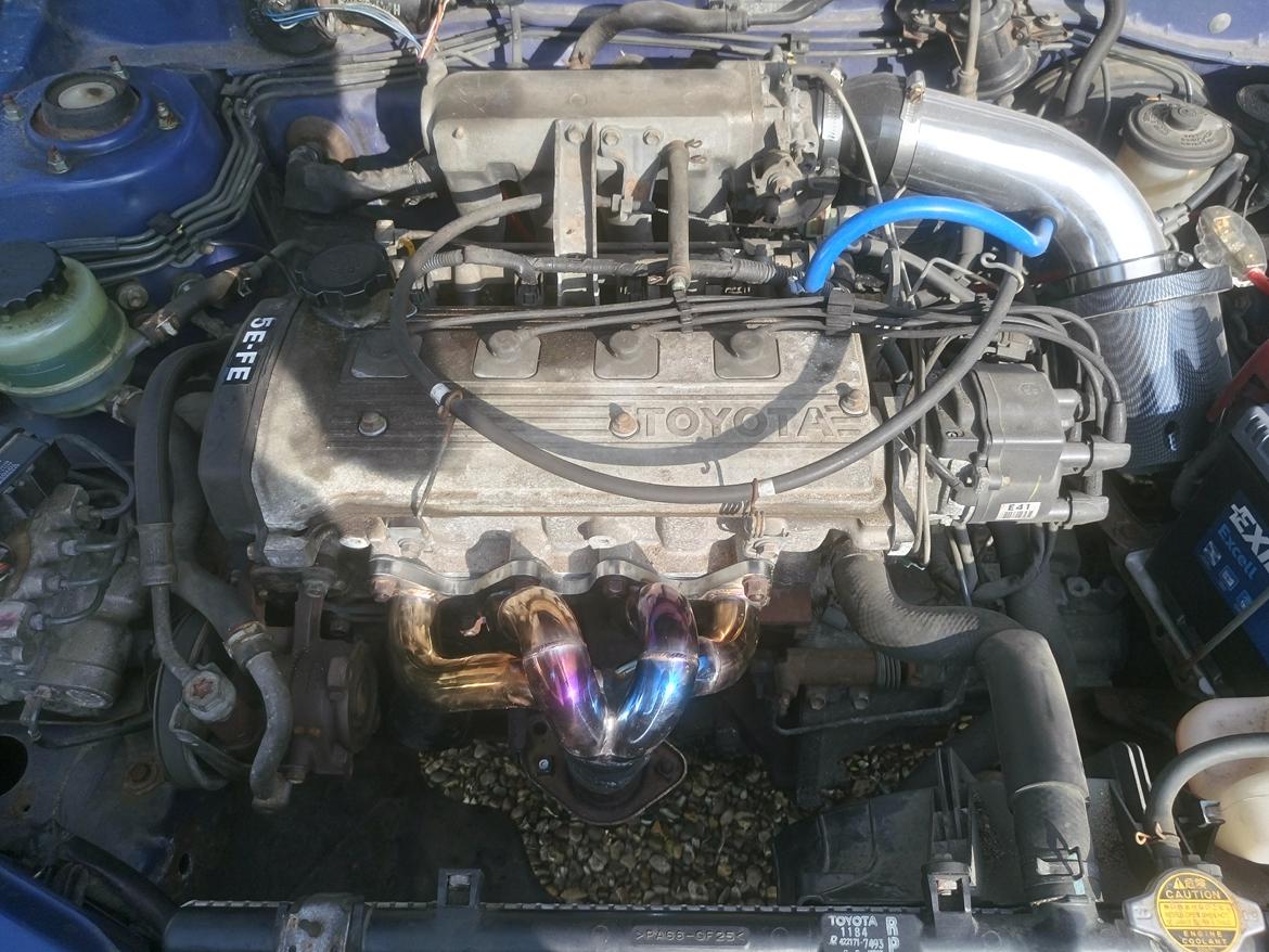 Toyota Paseo EL54_ - Motorrummet billede 6