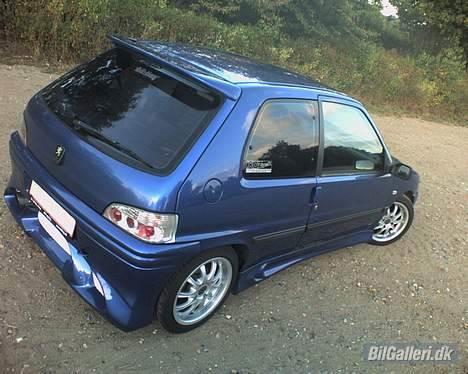 Peugeot 106 1.4 XR - FK baglygter ser godt ud til bilen, men jeg har idéer med dem.. Bare vent og se.. hehe billede 5