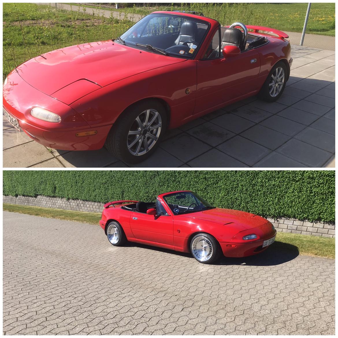 Mazda Mx-5 NA  - før og efter billede 23