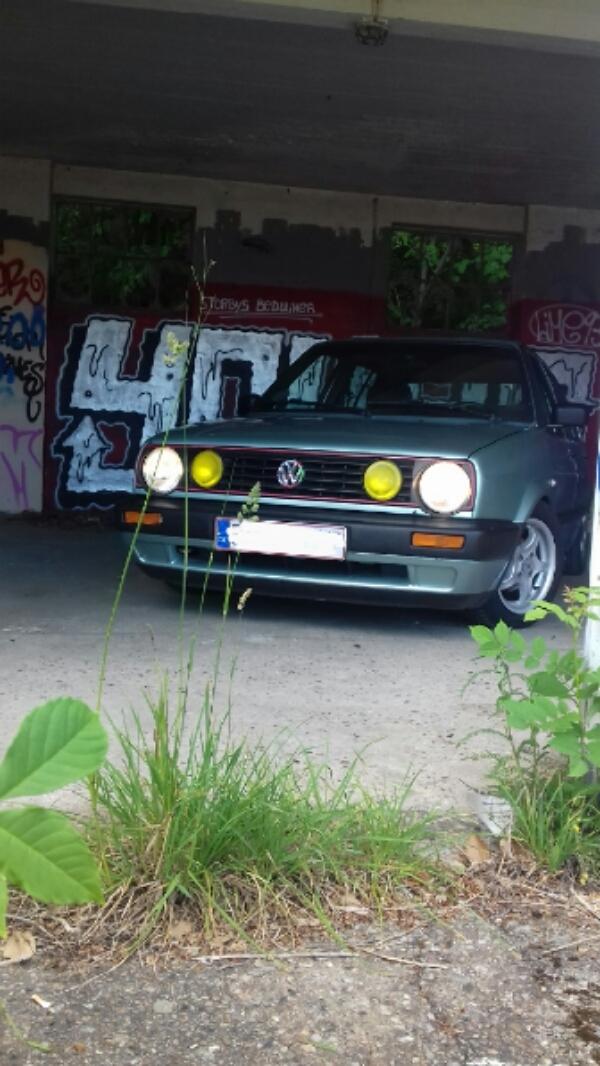 VW Golf Mk II 1,8 CL aut - nyt foto billede 5