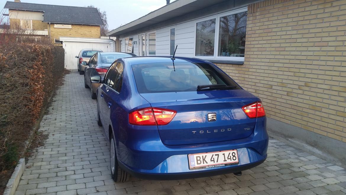 Seat Toledo - Aftenen jeg fik den leveret, (den ser lidt kedelig ud her) billede 4