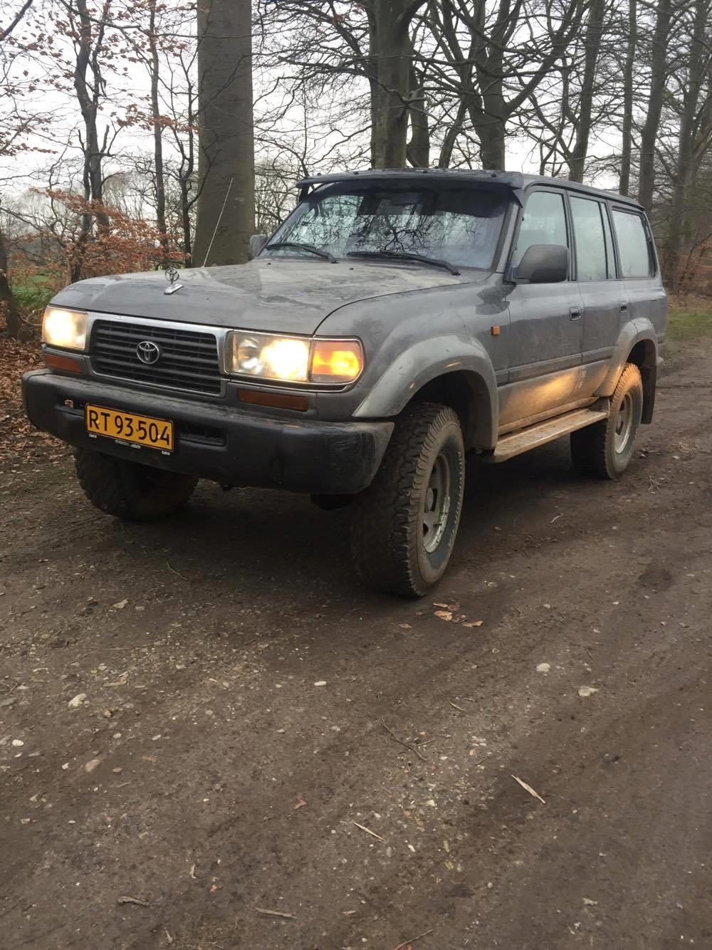 Toyota Landcruiser vx hdj 80 - sådan så den ud da jeg købte den  billede 12