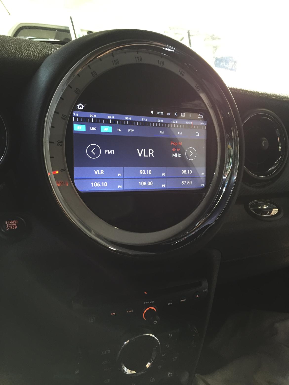 Mini "Cooper" One D - Andriod radio monteret samt cromeline omkring billede 17