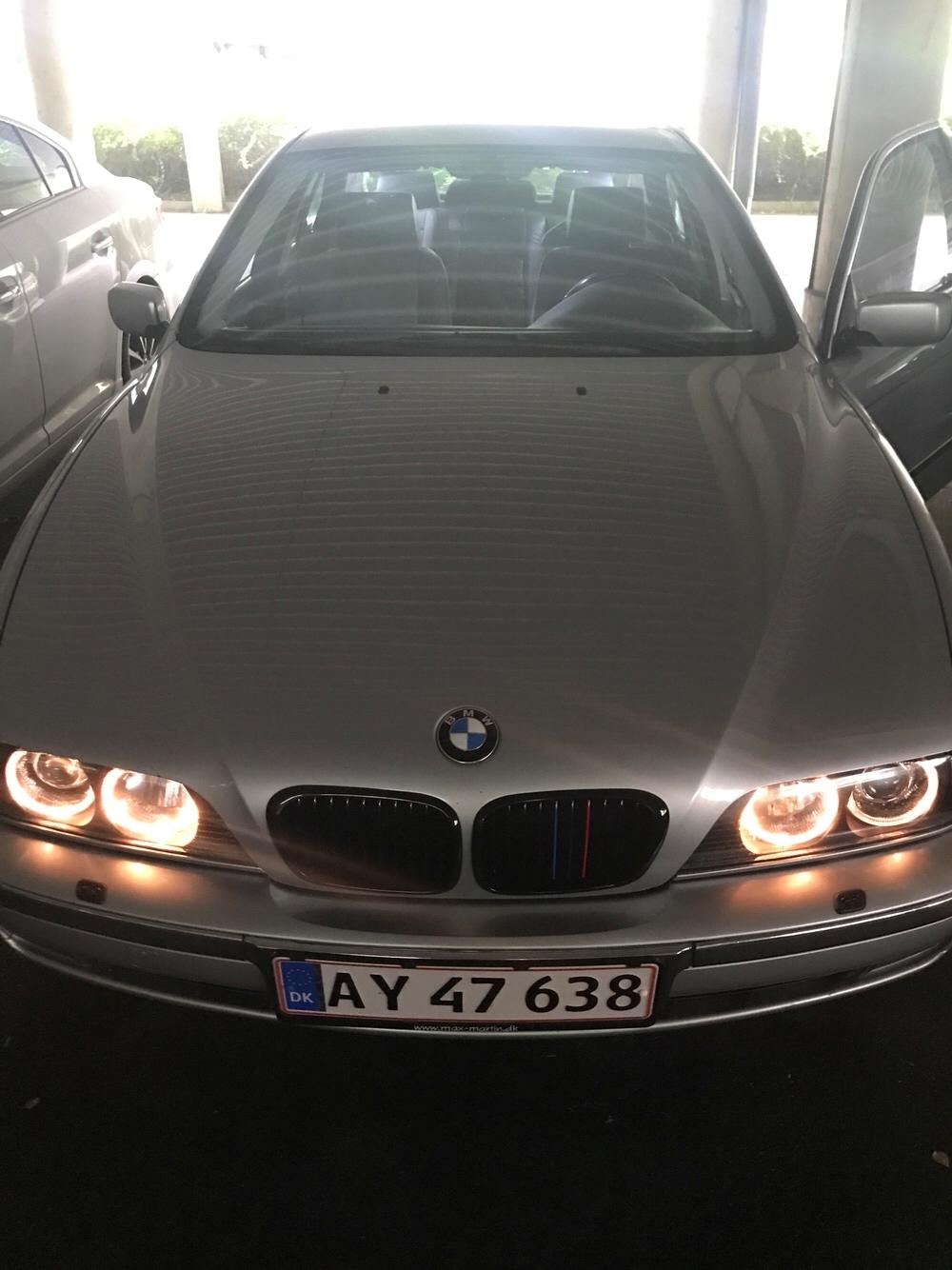 BMW E39 528i aut. Artic silver 309 billede 2