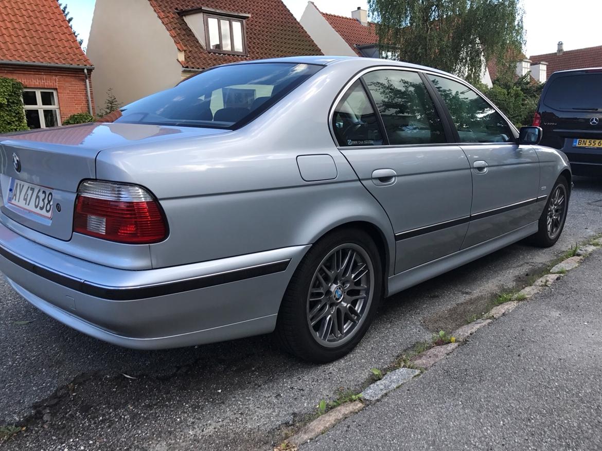 BMW E39 528i aut. Artic silver 309 billede 5