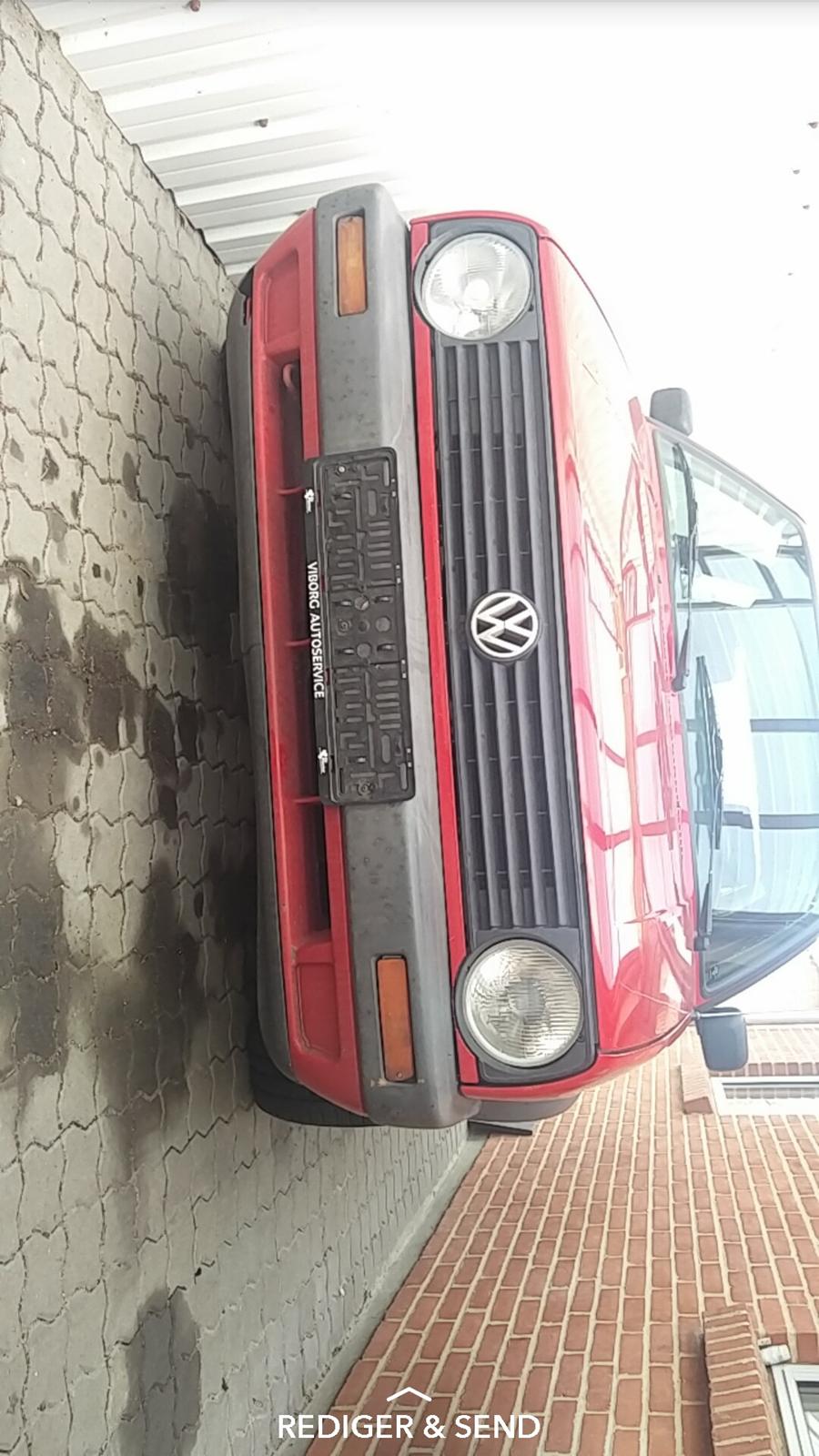 VW golf 2 td - Da jeg hentede bilen billede 7