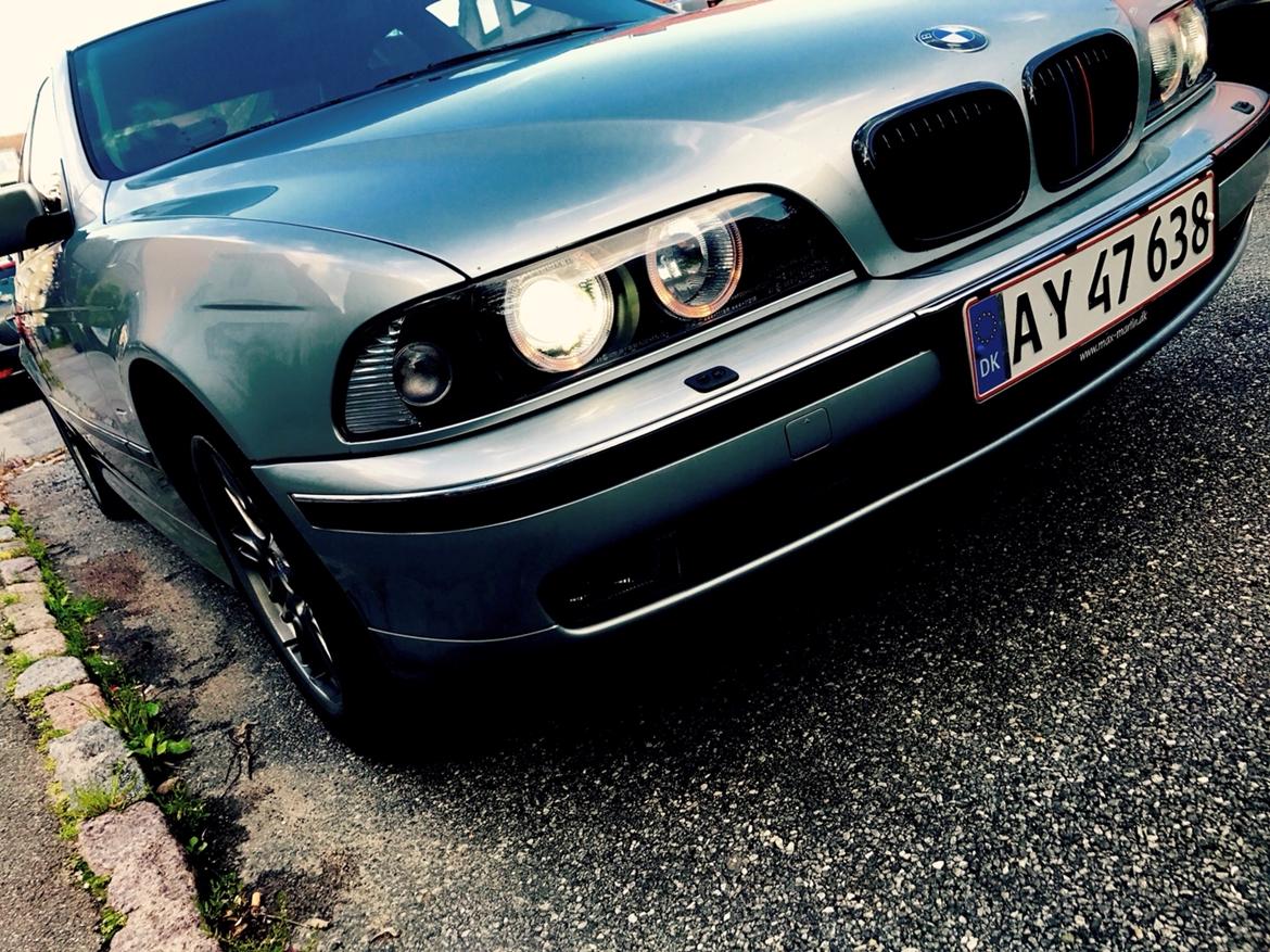 BMW E39 528i aut. Artic silver 309 billede 8