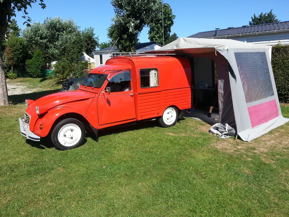 Citroën 2cv (ak400) - på camping i frankrig 2016 billede 16