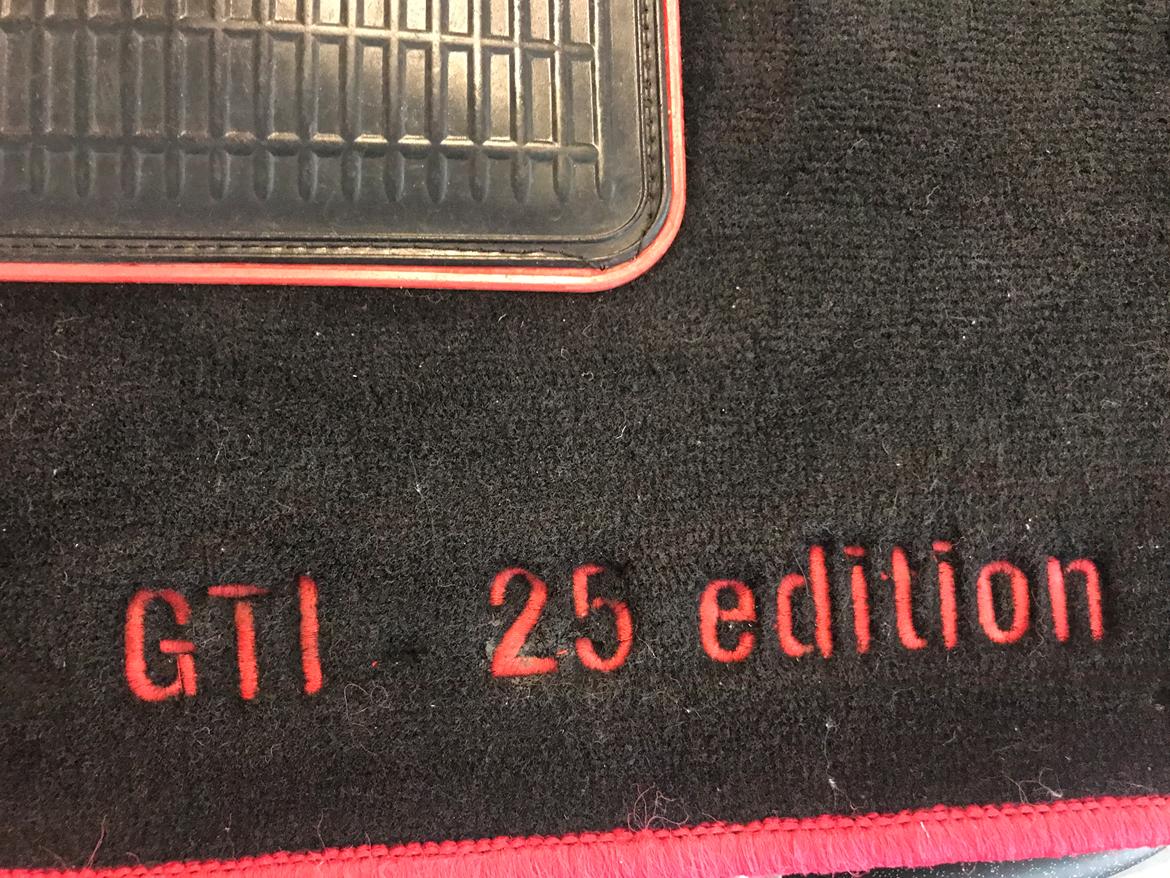 VW Golf GTI 1,8 Turbo 25 Jahre Edition 180hk Jubi billede 34