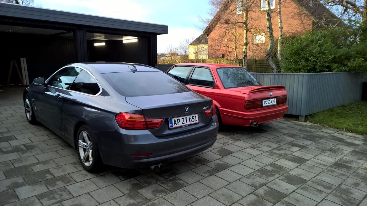 BMW F32 428i Coupe Steptronic - Sammen med E30'eren. billede 6