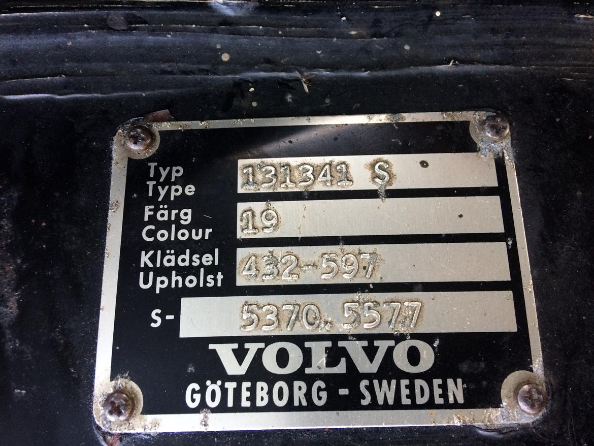 Volvo Amazon 121(Solgt til min datter) billede 15