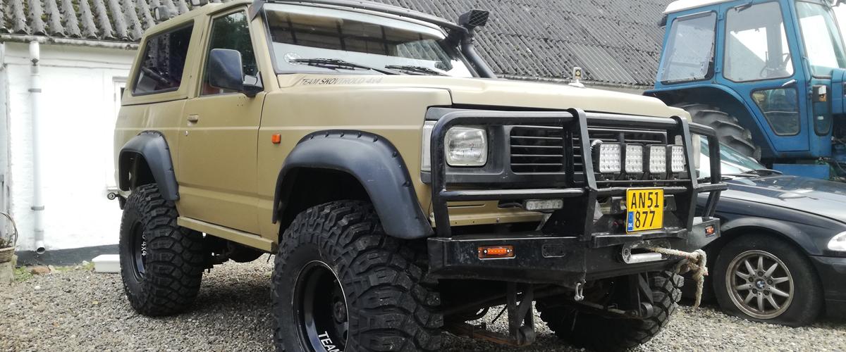 Nissan Patrol 160 3,3TD - 1987 - Bilen er lige blevet renovere...