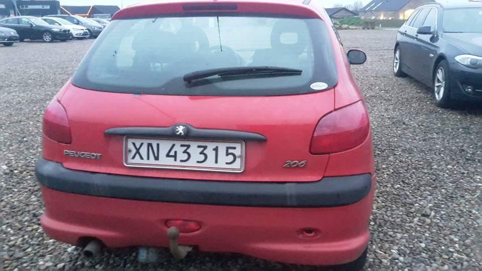Peugeot 206 s16 billede 3