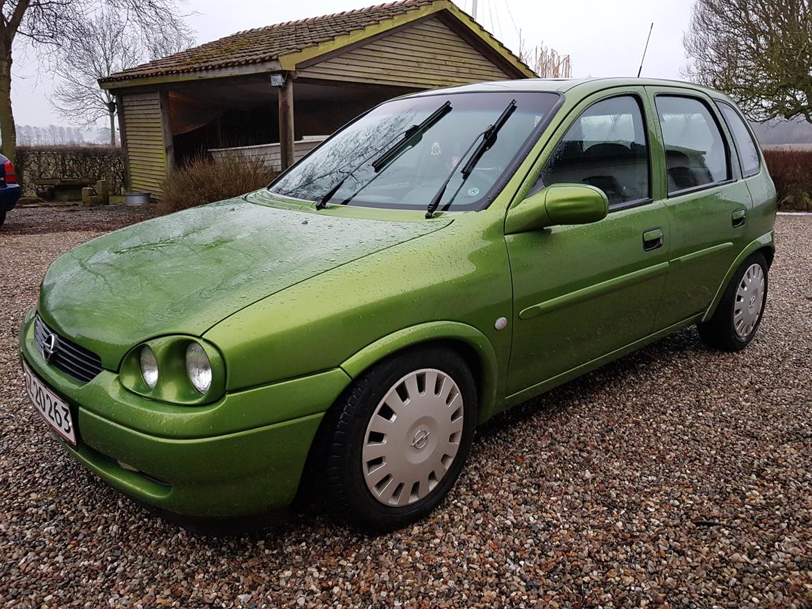 Opel Corsa b 5d. 1.2 16v  "Kermit"  billede 1